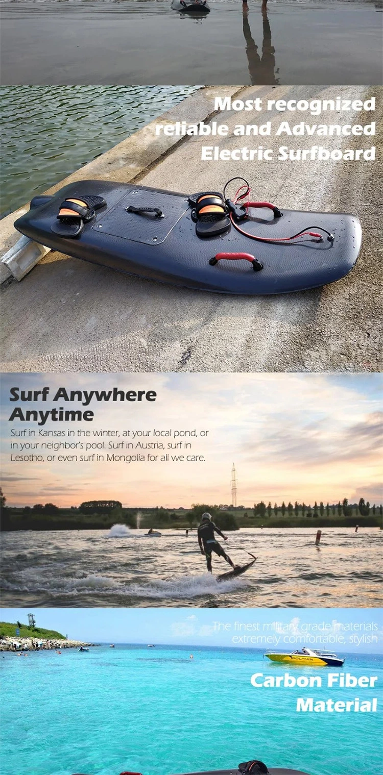 2023 Powerful Sport Electric Surfboard Electrical Stand Up Motorized Jet Surf Boards